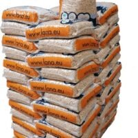 Palet Pellet Lana 65 sacos